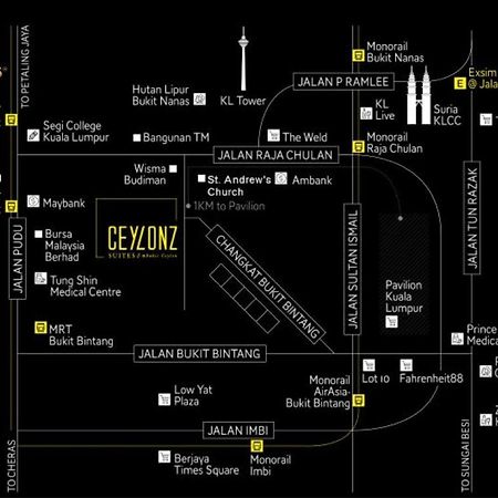 Ceylonz Suites Kuala Lumpur, Roam Ngoại thất bức ảnh