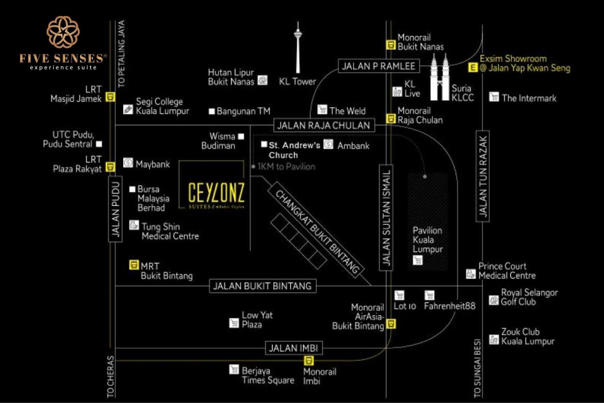 Ceylonz Suites Kuala Lumpur, Roam Ngoại thất bức ảnh